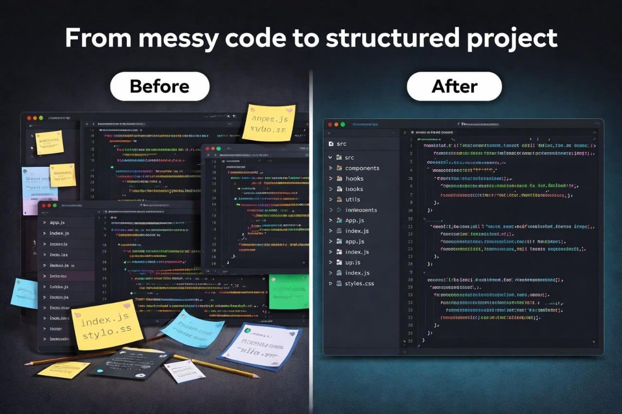 Before/After diagram